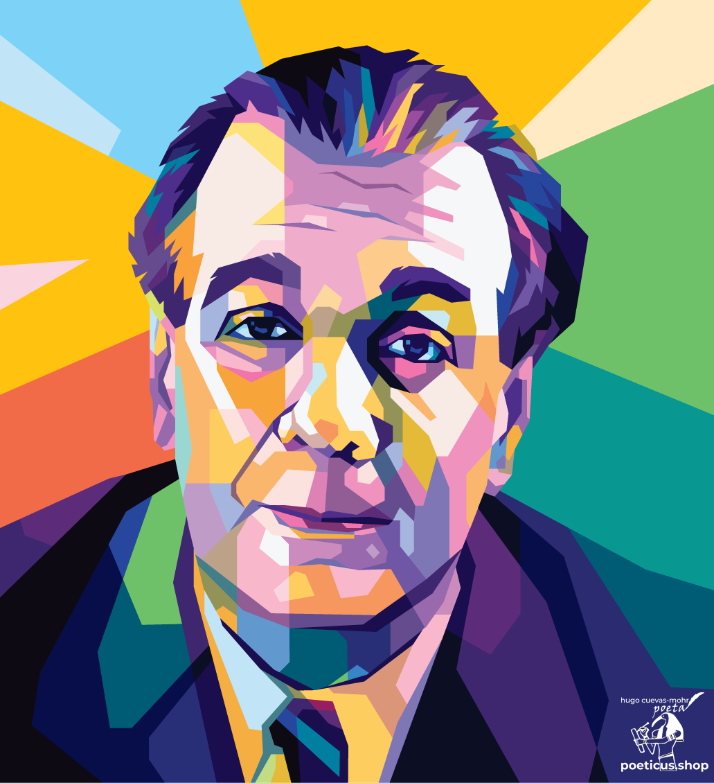 Jorge Luis Borges poster